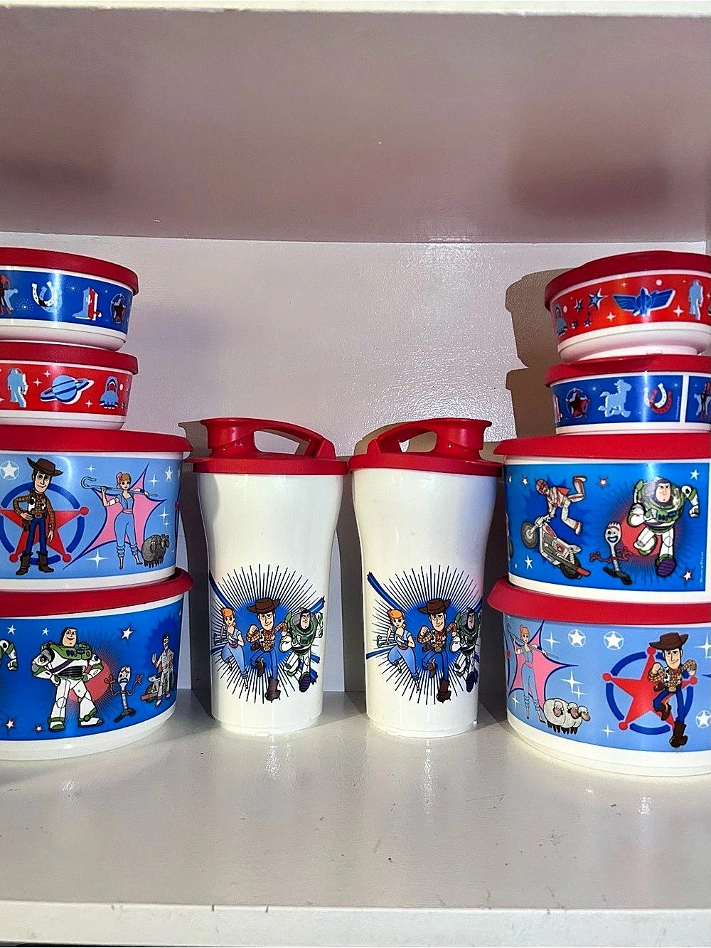 Tupperware Disney Pixar Toy Story 4 Tupperware Collection 4 Food Storage Set
